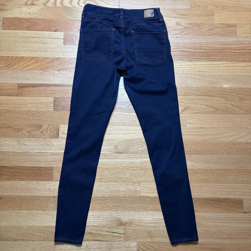Lot of 4  American Eagle Jeans Size 6 Artist Crop Hi Rise Jegging Skinny Stretch - Picture 4 of 13